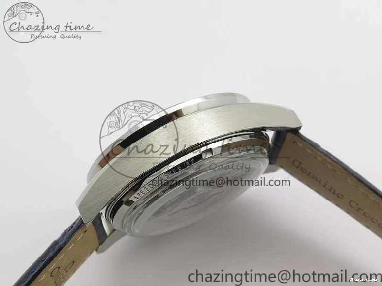 0126 AllSeason Speedmaster ’57 Co-Axial OMF 1:1 Best Edition White Dial Blue Markers A9300 (Free Leather Strap) 8132